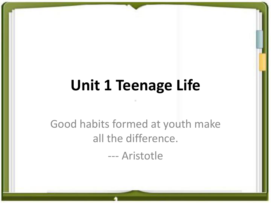 Unit 1 Teenage Life Discovering Useful Structuresppt课件-（2019）新人教版高中英语必修第一册.pptx_第1页