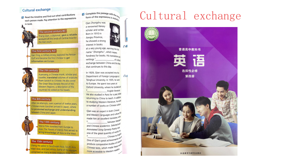 Unit 3 Cultural exchange ppt课件-（2019）新外研版高中英语选择性必修第四册.pptx_第2页