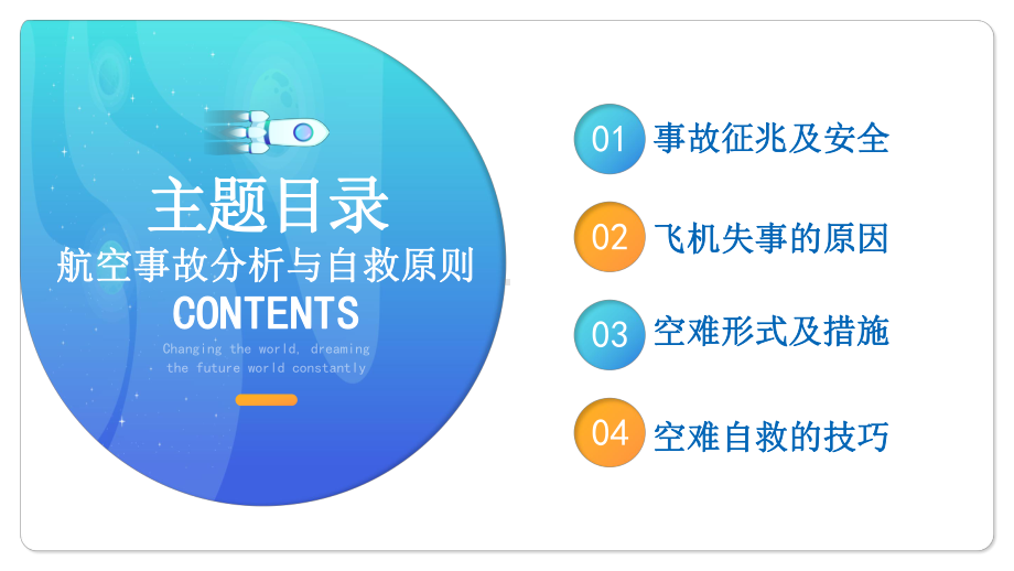 航空事故分析与自救原则简约风航空公司培训专题演示PPT课件.pptx_第2页