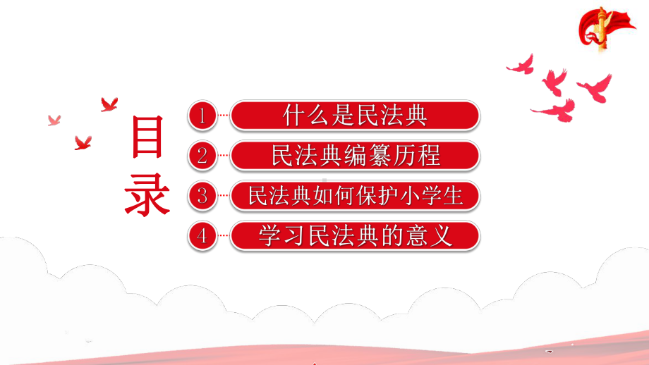 某学校民法典进学校美好生活民法典相伴主题班会.pptx_第3页