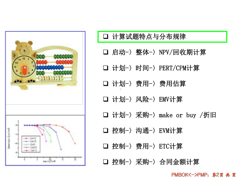 PMP计算试题汇总PPT课件.ppt_第2页