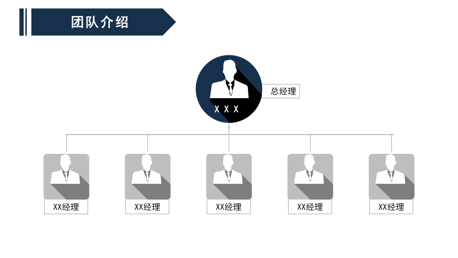 蓝色扁平企业培训团队管理合作图文PPT课件模板.pptx_第2页