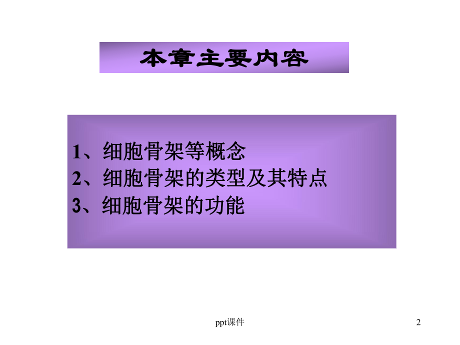 细胞骨架-ppt课件.ppt_第2页