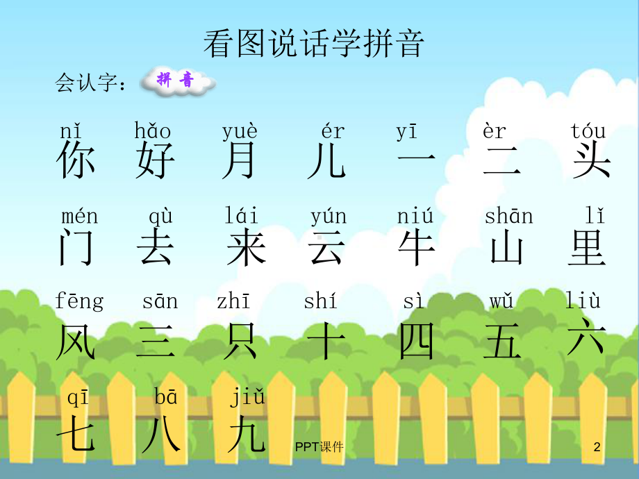 幼儿园生字拼音积累学习-ppt课件.ppt_第2页