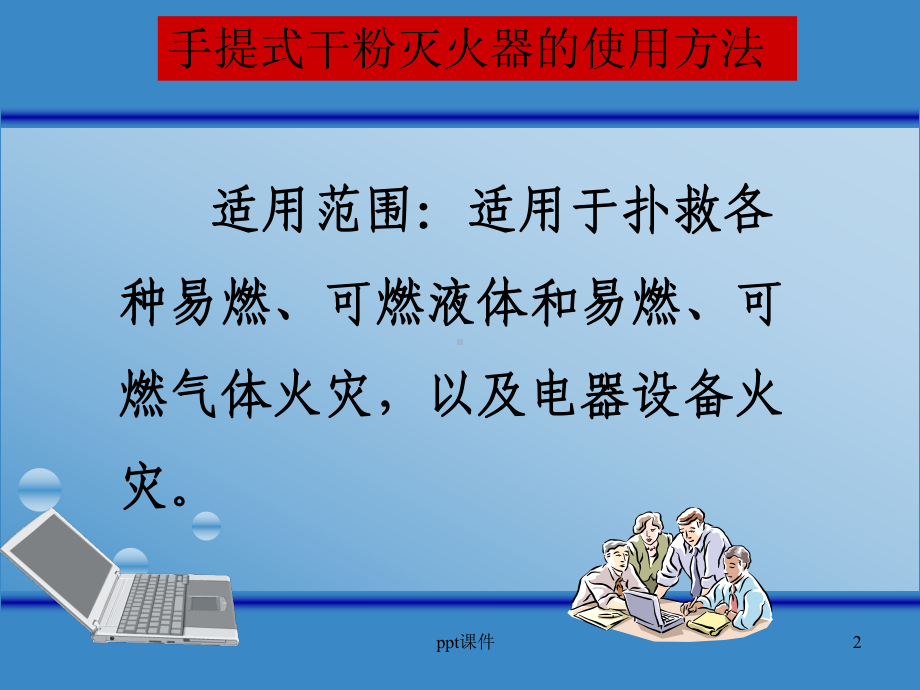 《灭火器的使用方法》-ppt课件.ppt_第2页