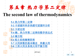 工程热力学第五章-ppt课件.ppt