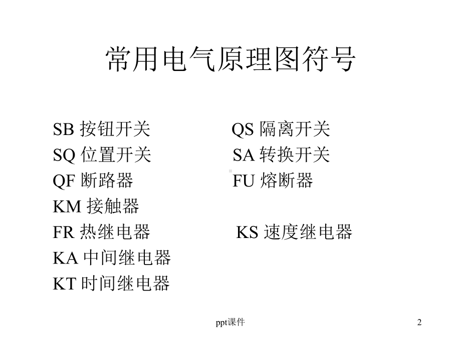 电气控制基础(电气元件)-ppt课件.ppt_第2页