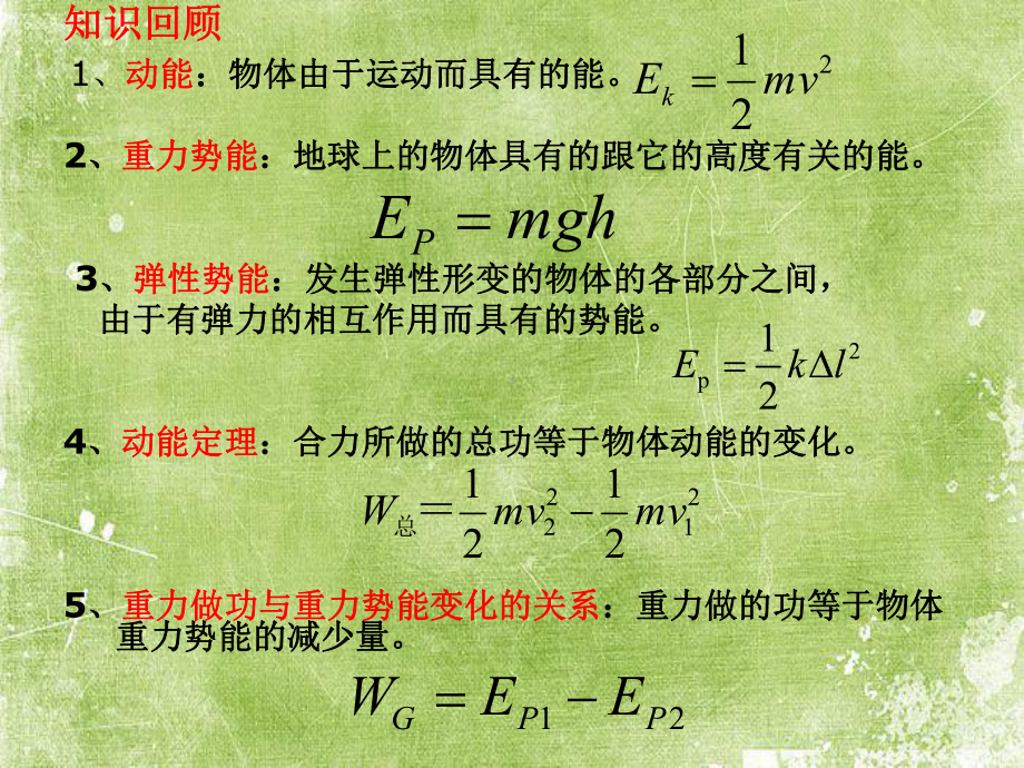 机械能守恒定律公开课课件-PPT.ppt_第2页