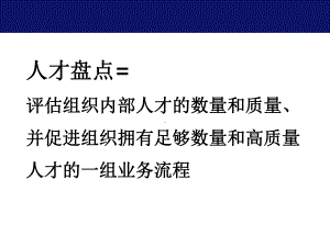 人才盘点最佳实践人才盘点的流程与方法PPT课件.pptx