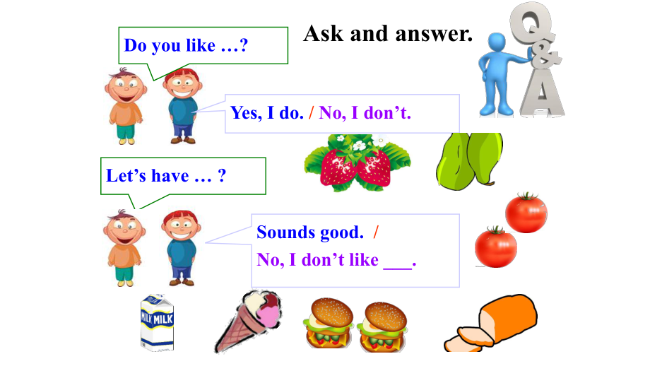 人教版七年级上册英语同步教学课件Unit6-SectionA(Grammar-Focus-3c).ppt--（课件中不含音视频）_第3页