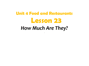 冀教版小学英语三年级下册Lesson-23-How-Much-Are-They-公开课课件2.ppt（无音视频素材）