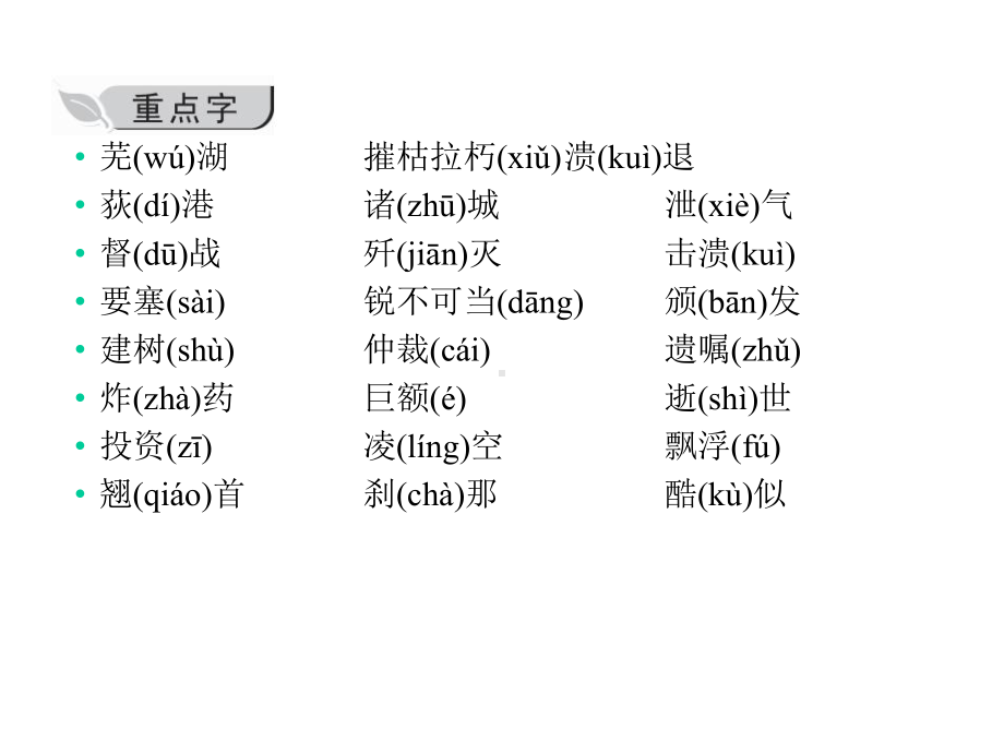 八年级语文上册-第一单元知识归纳课件-新人教版.ppt_第2页