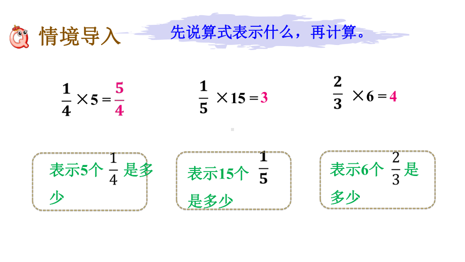 人教版六年级数学上册第一单元《12-整数乘分数的意义》课件.pptx_第2页