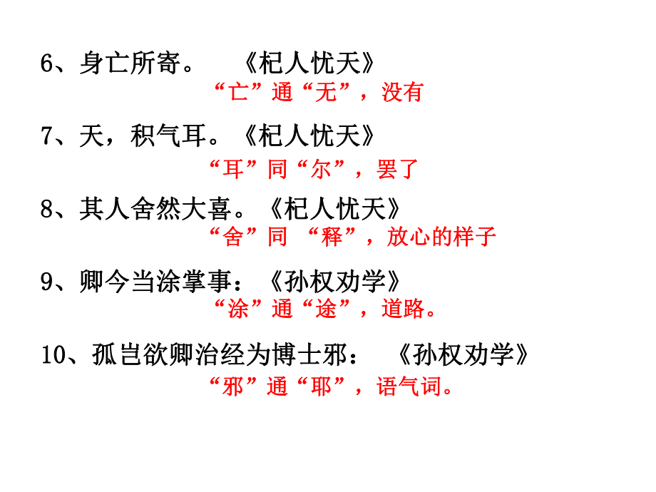 初中文言文通假字总汇课件.ppt_第3页