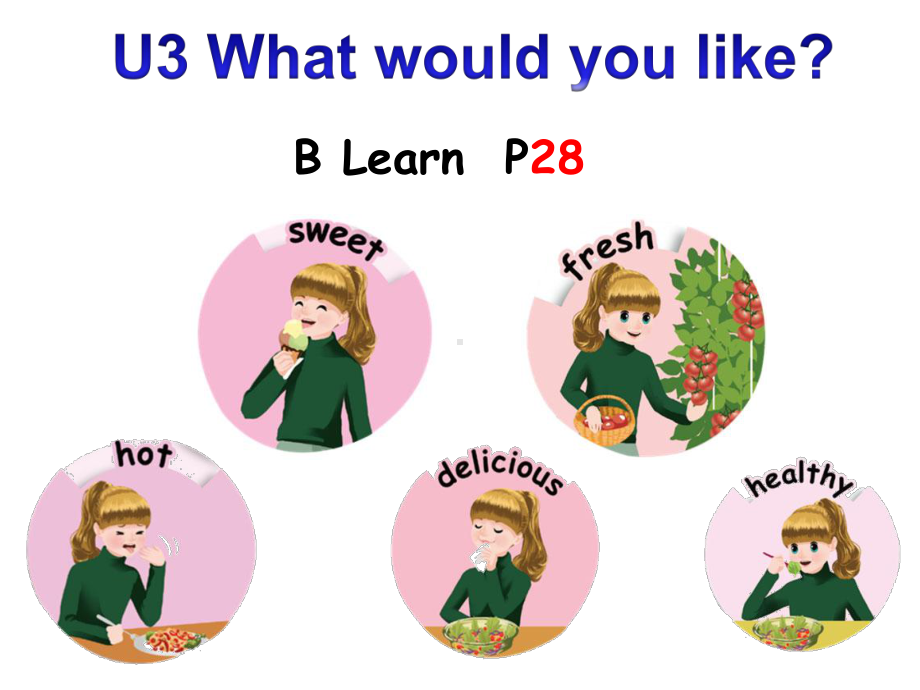 人教版小学英语五上-U3-B-Learn优秀公开课课件.ppt（无音视频素材）_第1页