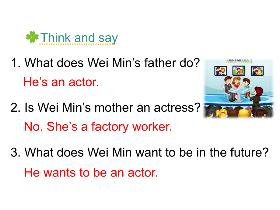 人教精通版五上英语Unit-3《My-father-is-a-writer》(Lesson-17)课件.ppt--（课件中不含音视频）_第3页