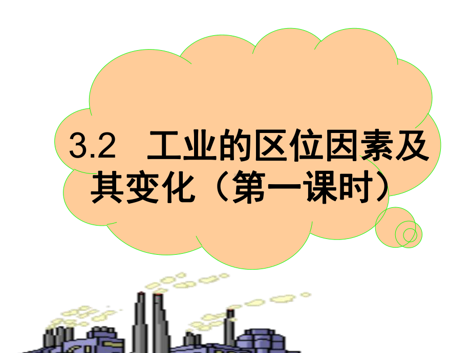 人教版新教材工业区位因素及其变化精美课件1.ppt_第1页