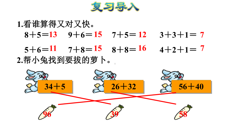 人教版部编版数学二年级上第2单元《进位加》教学课件.pptx_第3页