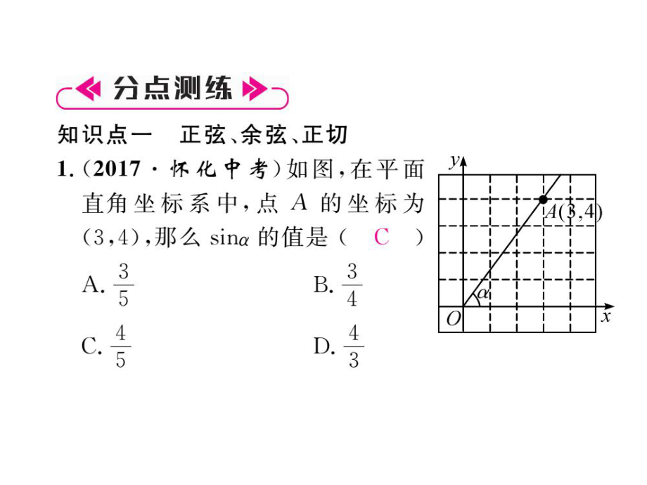 九年级数学上册-第4章-锐角三角函数整合与提升课件-(.ppt_第3页