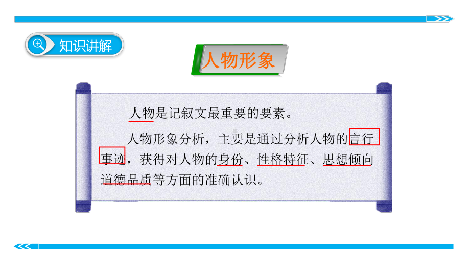 初中语文知识点(记叙文阅读)精讲课件-分析人物形象.ppt_第3页