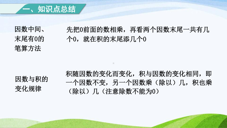 2023人教版四年级上册《第4单元复习提升三位数乘两位数》.pptx_第3页