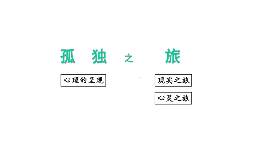 初三语文(统编版)《孤独之旅》的人物心理刻画课件.pptx_第2页