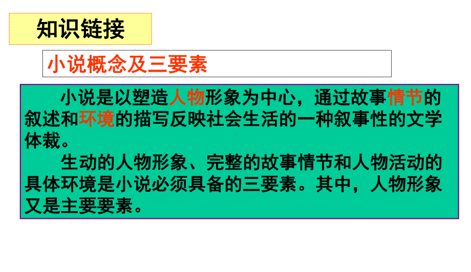 人教版版本高考语文专题复习课件：小说情节鉴赏课件.ppt_第3页