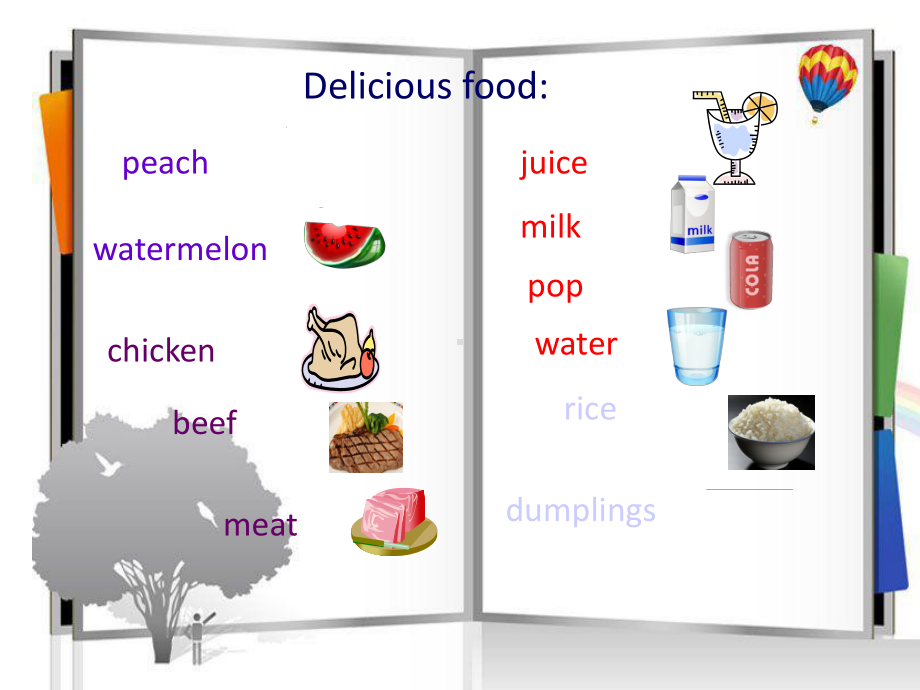 冀教版小学英语四年级下册Lesson-21-My-Favourite-Food公开课课件.ppt（无音视频素材）_第3页