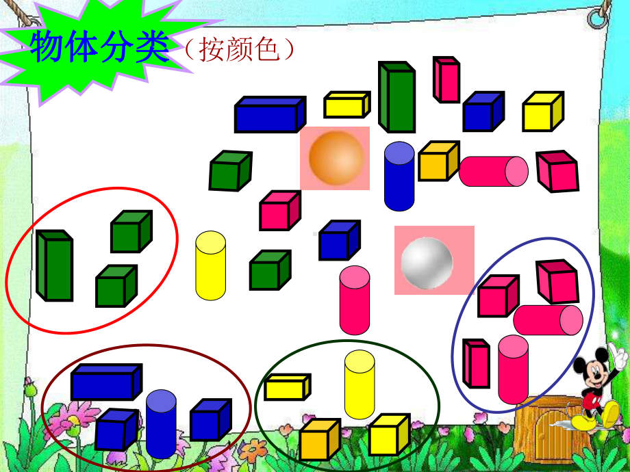 冀教版小学一年级科学上册第十二课《《给物体分类》》课件.ppt_第3页