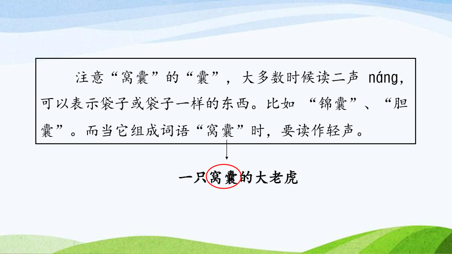 2023上部编版语文四年级上册《19. 一只窝囊的大老虎第一课时》.pptx_第3页