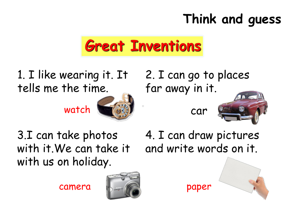 五年级下册英语牛津版Unit-10-Great-inventions(Period-2)优质课课件.pptx--（课件中不含音视频）_第2页