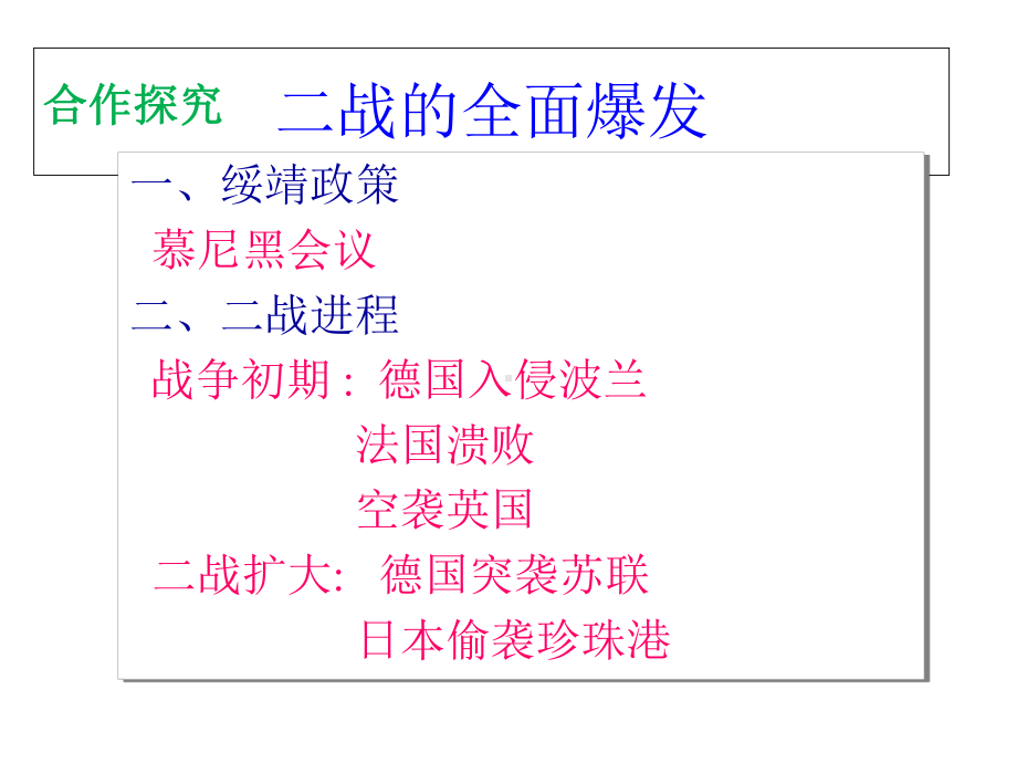 九年级历史下册第三单元第十三课第二次世界大战全面爆发课件华东师大版.ppt_第3页