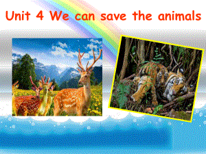 六年级下册英语课件-Unit-4《We-can-save-the-animals》｜-教科版(广州深圳)2-(共49张).ppt--（课件中不含音视频）