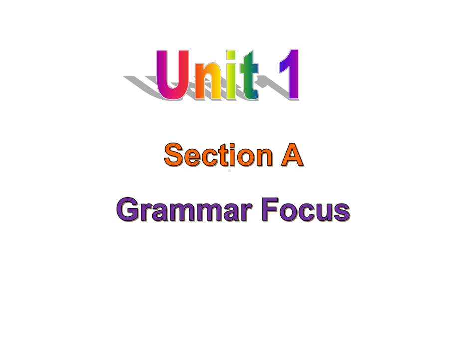 初中-英语-人教新目标-九年级全册-unit1-grammar-focus-教案课件.ppt--（课件中不含音视频）_第1页