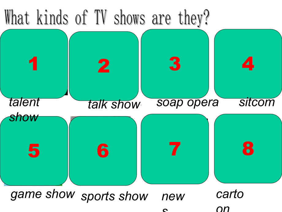 人教版英语八年级上册教学课件：Unit5-Section-A-(1a-2d)-(共23张).ppt--（课件中不含音视频）_第3页