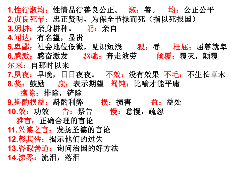 九年级语文课下注释默写课件.ppt_第2页