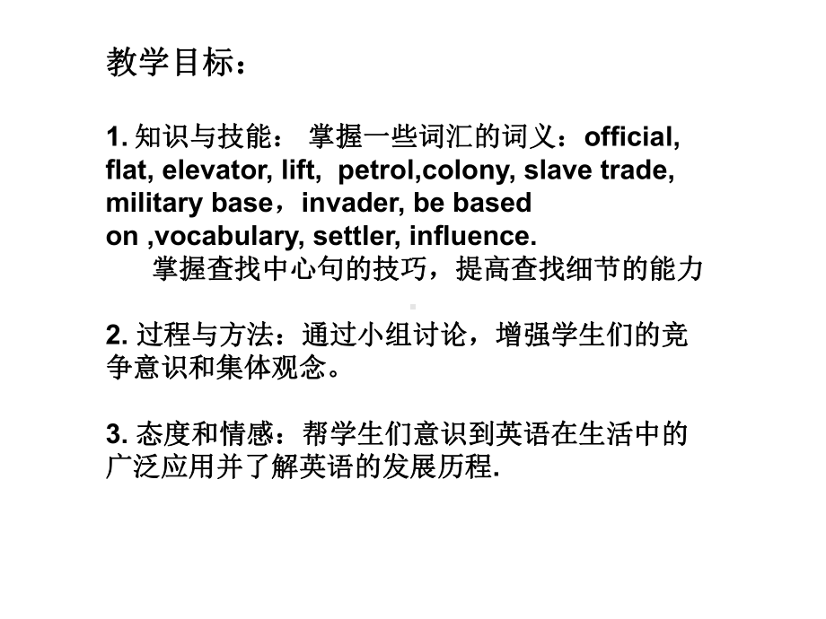 人教版高中英语必修一-Unit2-English-around-the-world-Warming-up-获奖课件.ppt--（课件中不含音视频）_第2页