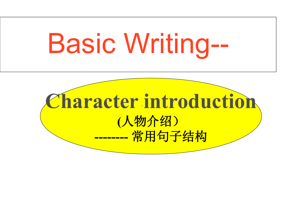 人教高中英语必修4Unit1Basic-Writing(共36张)课件.ppt--（课件中不含音视频）_第1页