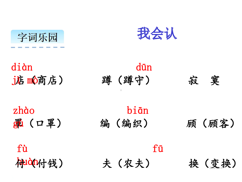 人教版小学语文二年级下册课件20蜘蛛开店.ppt_第3页