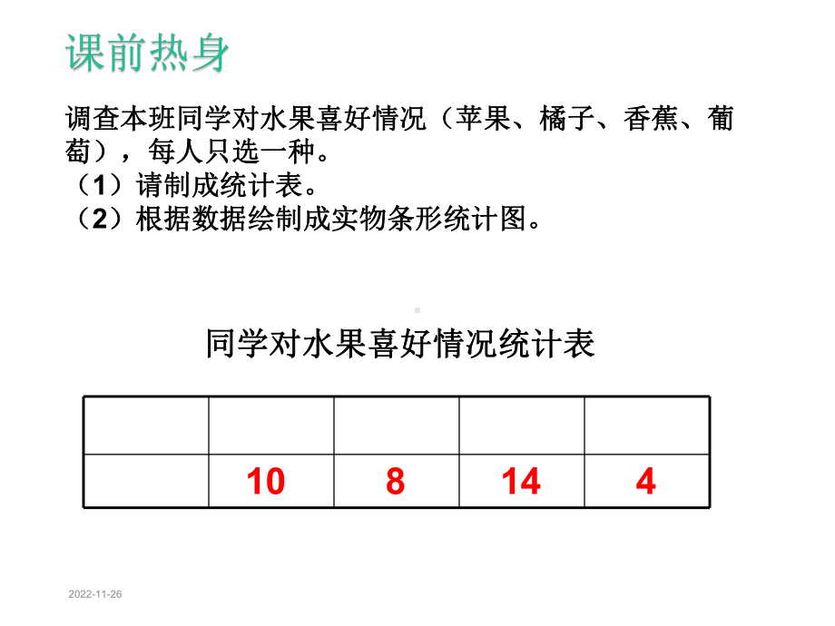 人教版-四年级数学上册《-条形统计图》课件.ppt_第2页