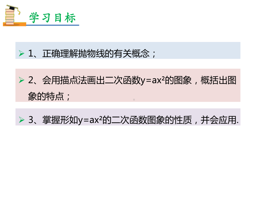 九年级数学上册第二十二章二次函数221二次函数的图象和性质2212二次函数y=ax2的图像和性质课件新版新人.ppt_第2页