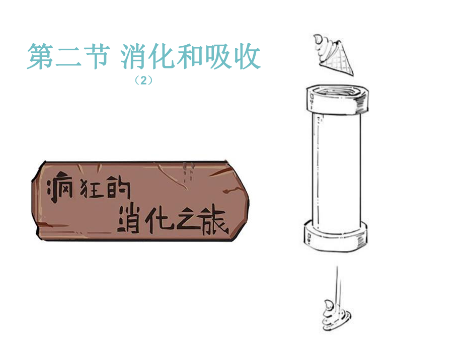 初中生物-消化和吸收教学课件设计.ppt_第1页