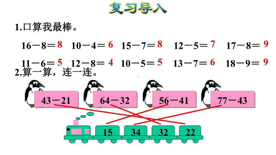 人教版部编版数学二年级上第2单元《退位减》教学课件.pptx_第3页