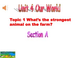 仁爱英语八上Unit4-Topic1-SectionA课件(共25张).ppt--（课件中不含音视频）