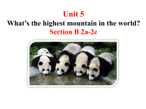 初中英语-Unit5-What’s-the-highest-mountain-in-the-world？SectionB2a教学课件设计.ppt--（课件中不含音视频）