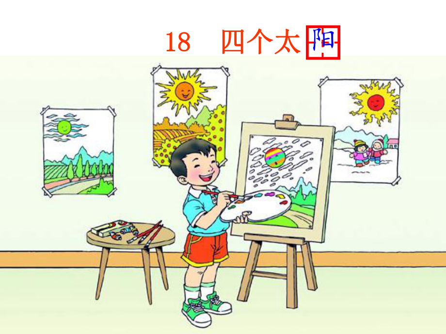 人教版小学语文《四个太阳》-课件2.ppt_第1页