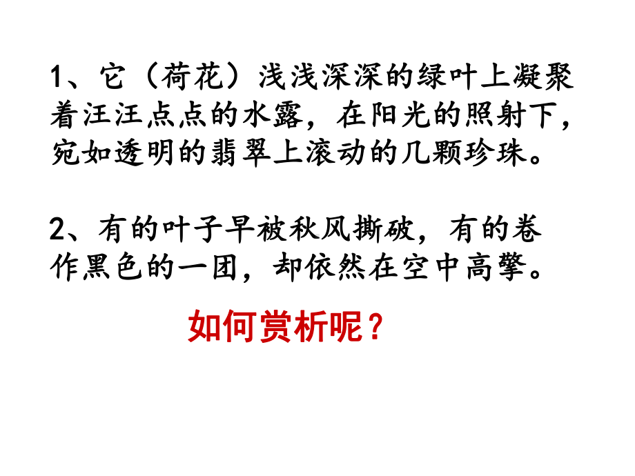 中考语文专题复习现代文阅读语句赏析专题讲解课件.ppt_第1页