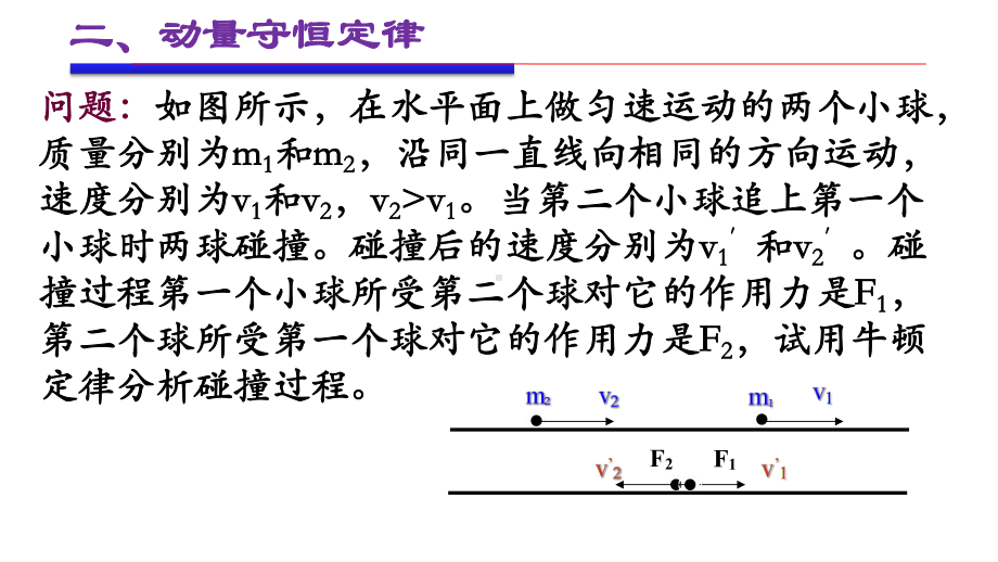 人教版高二物理第十六章-第3节-动量守恒定律-25张课件.pptx_第3页