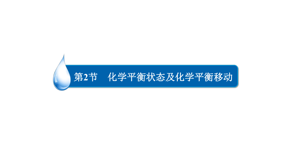 人教版高中化学高考第一轮复习化学平衡状态及化学平衡移动完美版课件.pptx_第2页