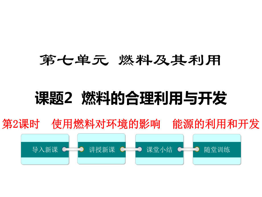 初三化学上册《能源的利用和开发》课件.ppt_第1页